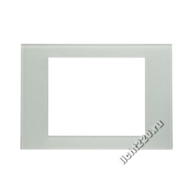 75940101Berker рамка для Master Control стекло, цвет: полярная белизна instabus KNX/EIB (арт. B75940101)