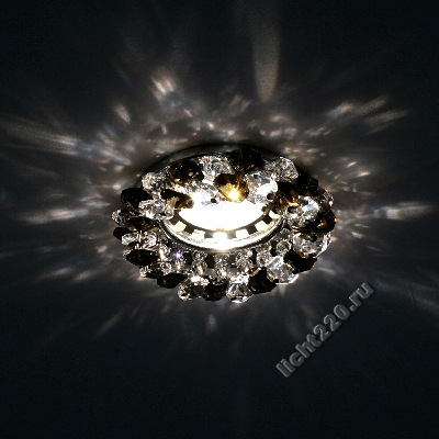Lightstar светильник ONORA серый основание хром (арт. LIGHTSTAR_030374)