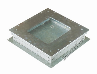 G400 - Simon коробка для монтажа в бетон люков S400-.., SF470-.., высота 75-90мм, 363х363мм, сталь-пластик