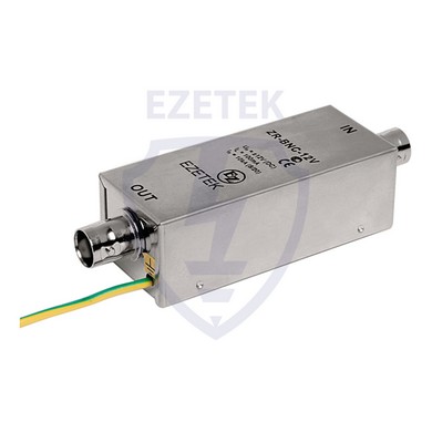 705020 Ezetek УЗИП ZR-BNC 12 для защиты видеооборудования по коаксиальным линиям, Imax (8/20) = 20 кА, In (8/20) = 10 кА (арт. EZ_705020)