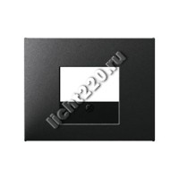 10357006Berker лицевая накладка для розетки TAE цвет: антрацит, матовый, серия K.1 (арт. B10357006)
