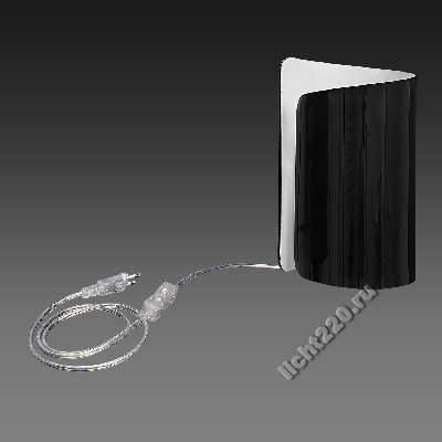 Lightstar (MT6000-1BL) Лампа настольная PITTORE 1х40W Е27 черный/белый (арт. LIGHTSTAR_811917)