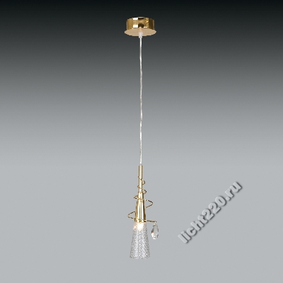Lightstar (SD1105/1 K) Люстра 1х40W G9 GOLD (арт. LIGHTSTAR_711012)