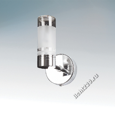 Lightstar светильник влагозащищенный WL401 G9 IP44 QT14 max 25W CHROME (арт. LIGHTSTAR_730114)