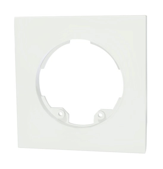 Центральная пластина для настенного датчика Indoor 140-L, белый глянцевый, BEG Luxomat, Central plate Indoor 140 63x63 / pure white glossy RAL9010 (94345)