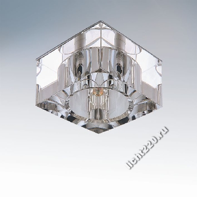 Lightstar светильник QUBE LT хром, основание хром без полосок (арт. LIGHTSTAR_004050)