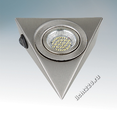 Lightstar светильник MOBILED ANGO никель 3.5W 4200K (арт. LIGHTSTAR_003345)