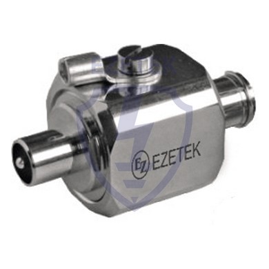 800771 Ezetek УЗИП ZKO 90 F75/FF для защиты видеооборудования по коаксиальным линиям, Imax (8/20) = 20 кА, In (8/20) = 10 кА (арт. EZ_800771)