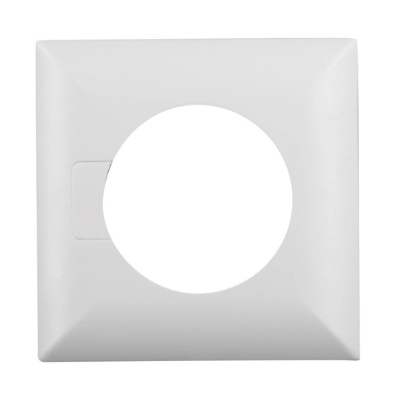 Квадратная декоративная рамка для датчиков серии PD3N-FC, белый, BEG Luxomat (92991)