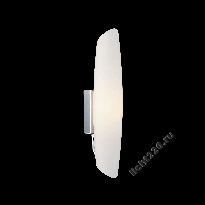 Lightstar (MB351-1) светильник настенный DISSIMO 1х40W E14 хром/белый (арт. LIGHTSTAR_803600)