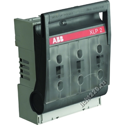 ABB Рубильник откидной XLP-2-6BC под предохранители до 400А с кабельными клеммами (арт.: 1SEP101892R0002)