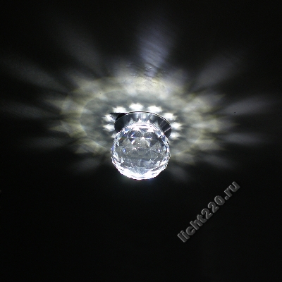 Lightstar светильник GEMMA LED 1x1W 4200К (арт. LIGHTSTAR_070104)