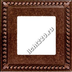 FEDE SEVILLA - Рамка на 1 пост, цвет rustic copper (FD01231RU)