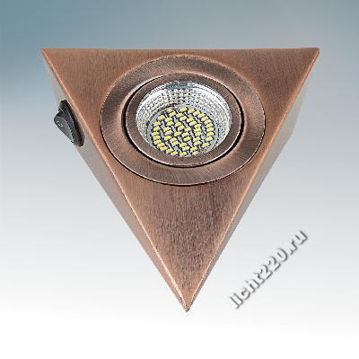 Lightstar светильник MOBILED ANGO медь красная 3.5W 3000K (арт. LIGHTSTAR_003348)