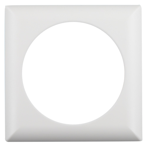 Квадратная декоративная рамка для датчиков серии PD4-FC, белый, BEG Luxomat (92992)