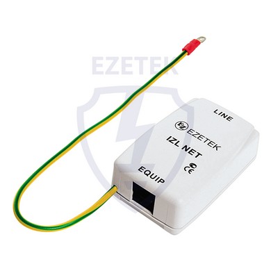 706006 Ezetek УЗИП IZL NET блочный, для защиты одной компьютерной линии 5 категории с разъемом типа RJ45 (арт. EZ_706006)