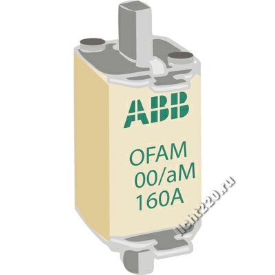 ABB Предохранитель OFAA00AM125 125А тип аМ размер00, до 690В (арт.: 1SCA022701R1930)