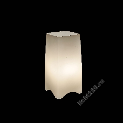 Lightstar (MТ668-1) Настольная лампа MERINGE 1х40W E27 белый (арт. LIGHTSTAR_801920)