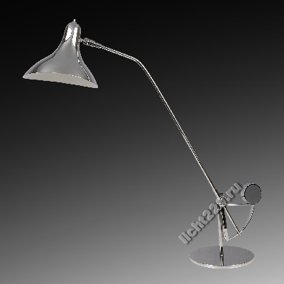 Lightstar (MТ14003041-1А) Лампа настольная MANTI 1х40W Е14 Chrome (арт. LIGHTSTAR_764904)
