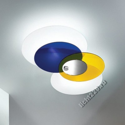 LL90212 - Настенно-потолочный светильник, серия HULA HOOP, Linea Light, Италия, цвет Желтый
