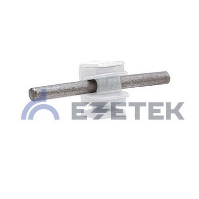 Ezetek Держатель проводника круглого 6-8 мм прозрачный, высота 16 мм, пластик (арт. EZ_91005)