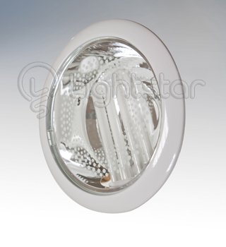 Lightstar светильник PENTO 2x26W белый + ЭПРА+лампы (арт. LIGHTSTAR_213350/840)