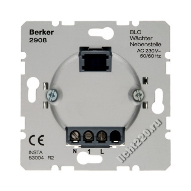 2908 дополнительное устройство датчика движения  Berker BLC (арт. B2908)