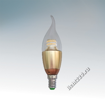 Lightstar Лампа LED 220V CА35 Е14 6W =60W 360G CL/GD 3000K 20000H DIMM (арт. LIGHTSTAR_930622)
