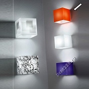 LL6912 - Настенный светильник, серия DICE, Linea Light, Италия, цвет Оранжевый
