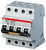ABB Автоматический выключатель 3P+N S203P Z6NA (арт.: 2CDS283103R0378)