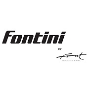 Fontini F-37 одинарный выключатель, 10А-250В, золото/коричневый (арт. FONT_37306542)