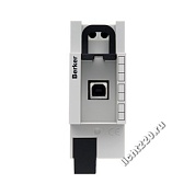 75010012Berker USB-интерфейс данных REG цвет: светло-серый instabus KNX/EIB (арт. B75010012)