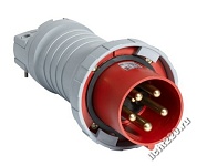 ABB Вилка кабельная 2125P6W, 125А, 2P+E, IP67, 6ч (арт.: 2CMA166810R1000)